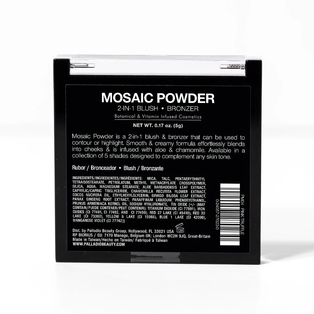 2-IN-1 MOSAIC BLUSH & BRONZER
