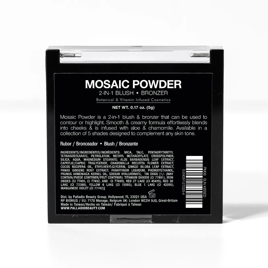 2-IN-1 MOSAIC BLUSH & BRONZER