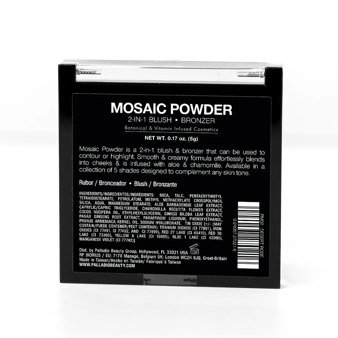 2-IN-1 MOSAIC BLUSH & BRONZER