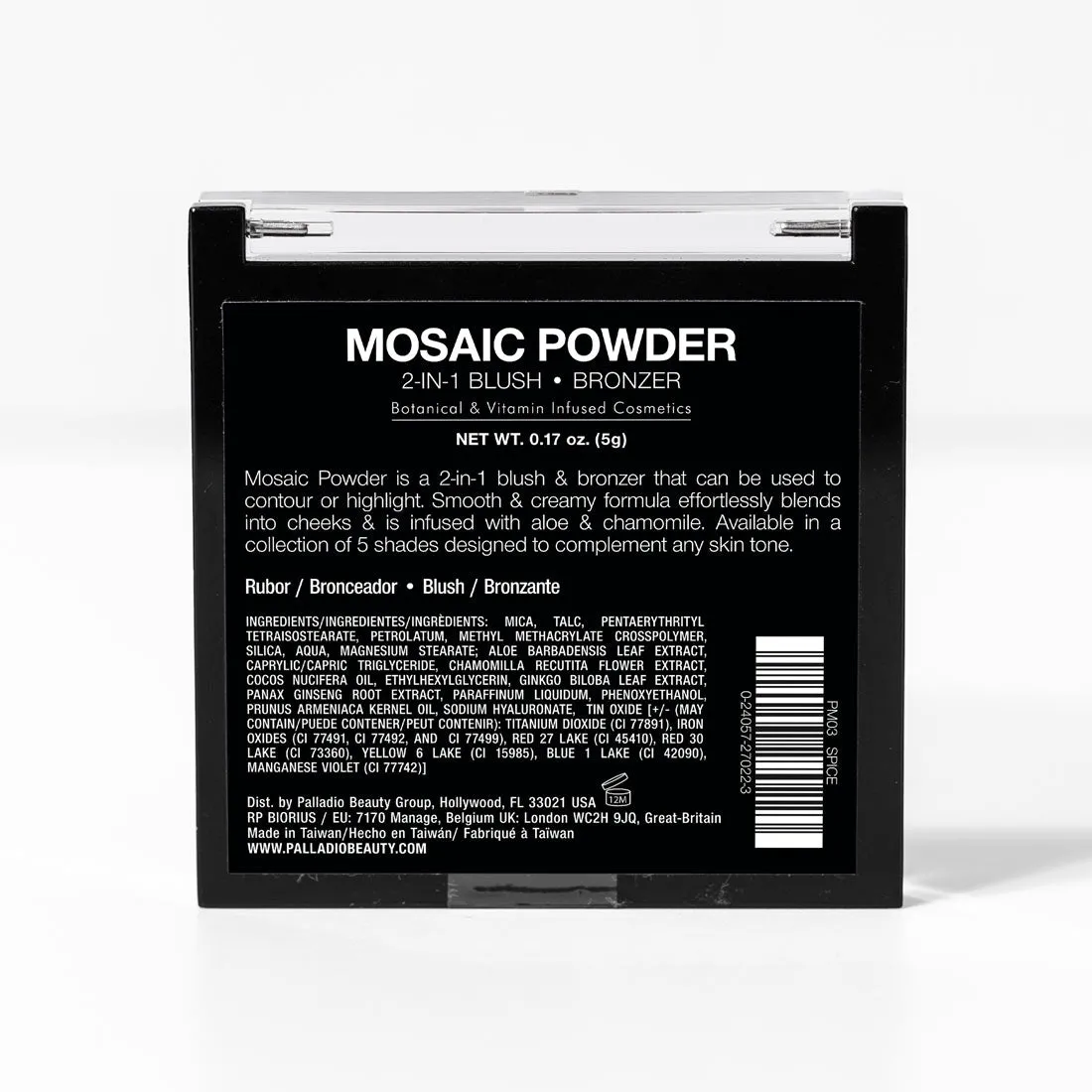 2-IN-1 MOSAIC BLUSH & BRONZER