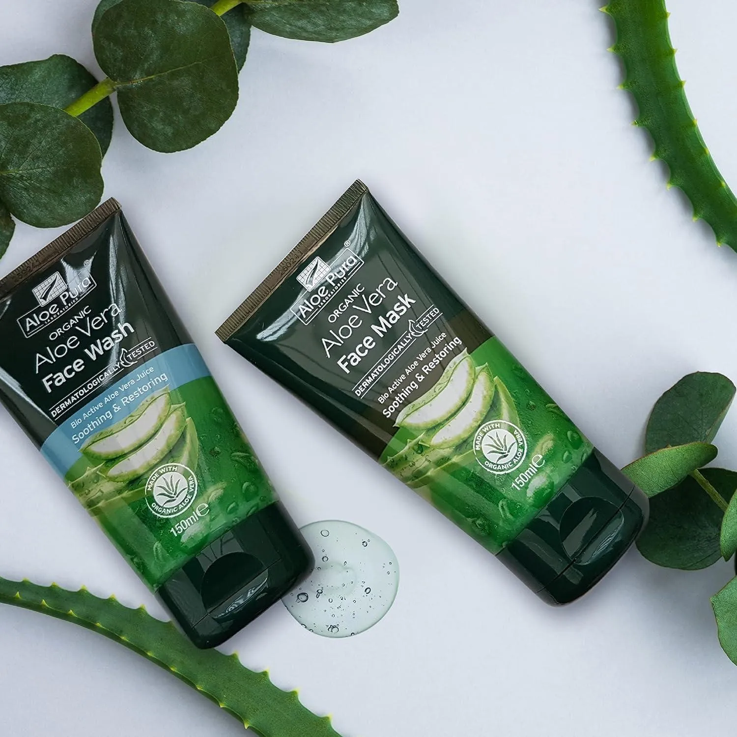 Aloe Pura Organic Aloe Vera Face Wash 150ML