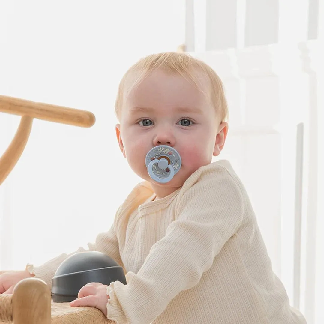BIBS X LIBERTY Colour Latex Pacifier - 2 Pack - Sage Mix - Eloise