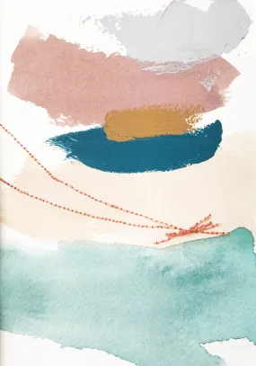 Color Study in Blush and Green