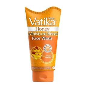 Dabur Vatika Honey Moisture Boost Face Wash with Almond and Aloevera - 150ml