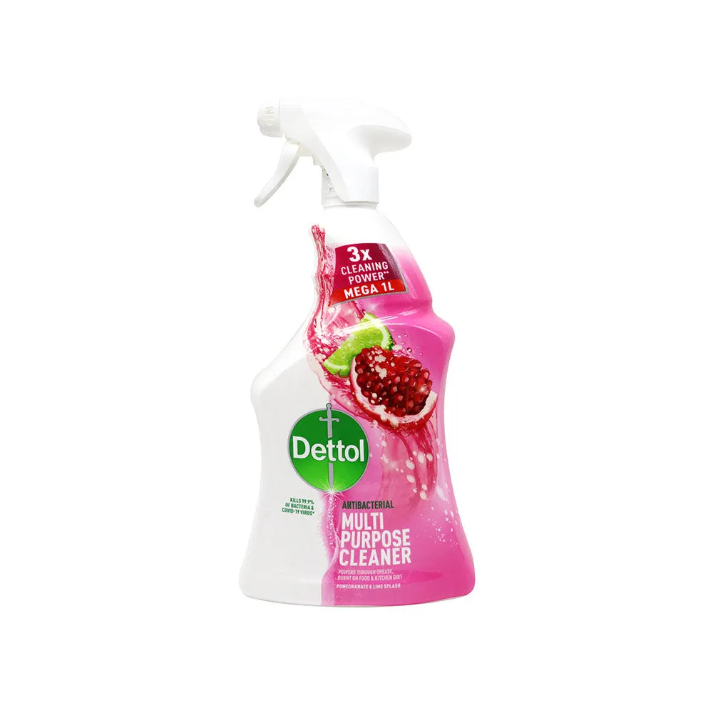 Dettol Antibacterial Multipurpose Cleaner Spray Pomegranate & Lime 1L