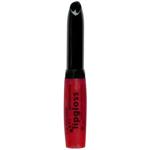 L.A. COLORS - Moisturizing Lip Gloss CLG856 Red Alert - 0.34 fl. oz. (10 ml)
