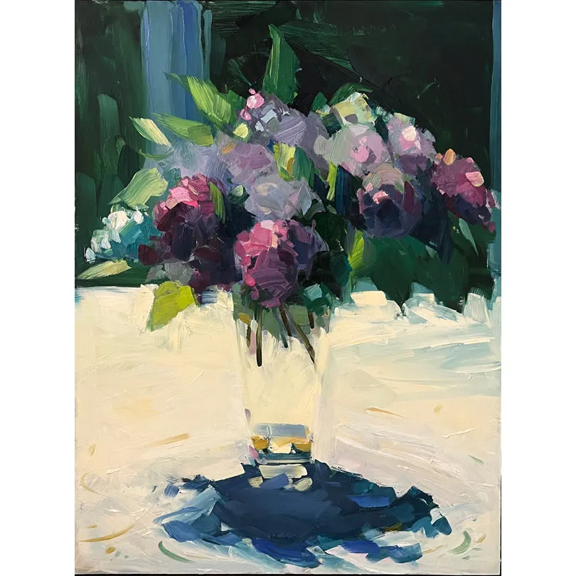 Late Afternoon Light Lilacs