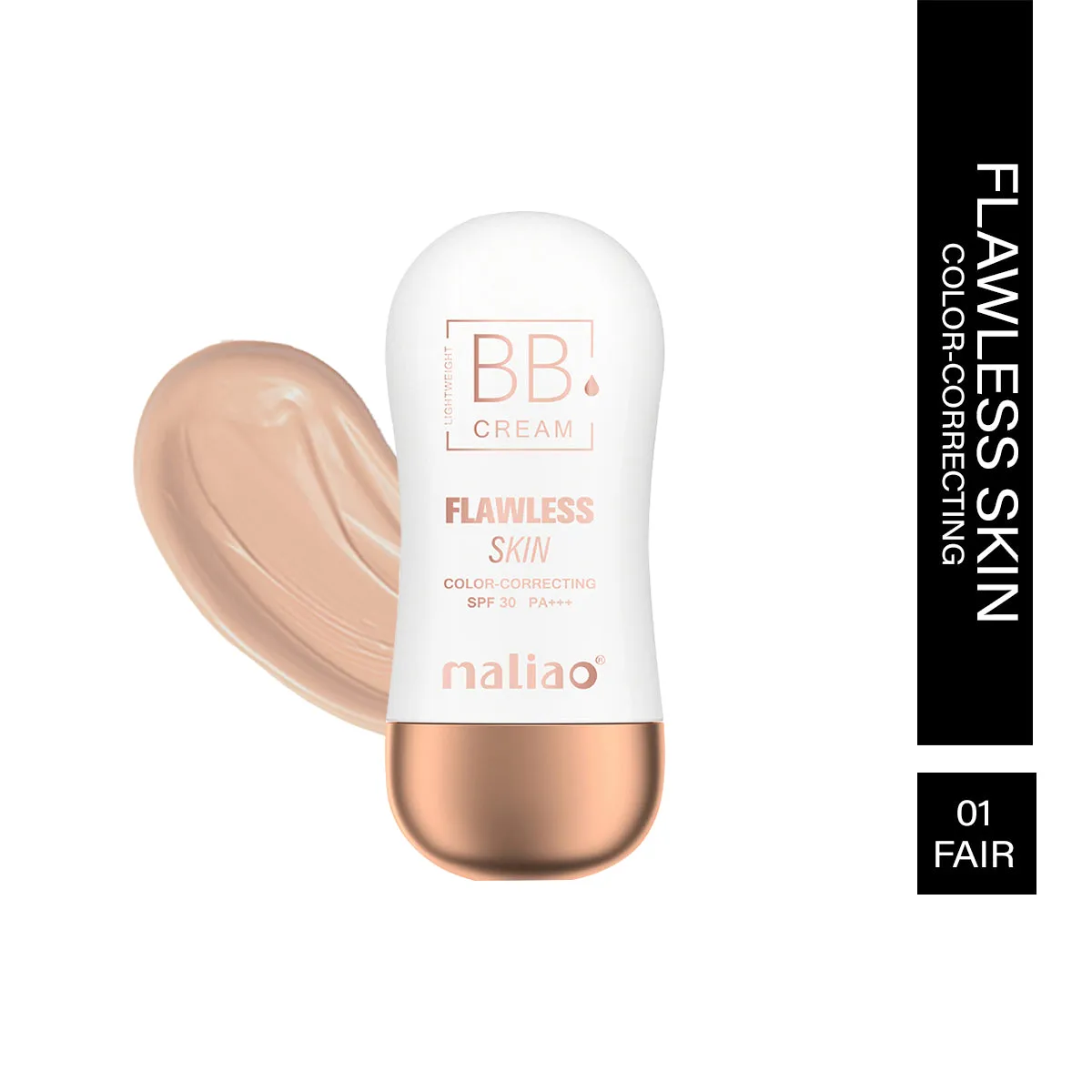 Maliao BB Cream Flawless Skin Color Correcting with SPF 30 PA   
