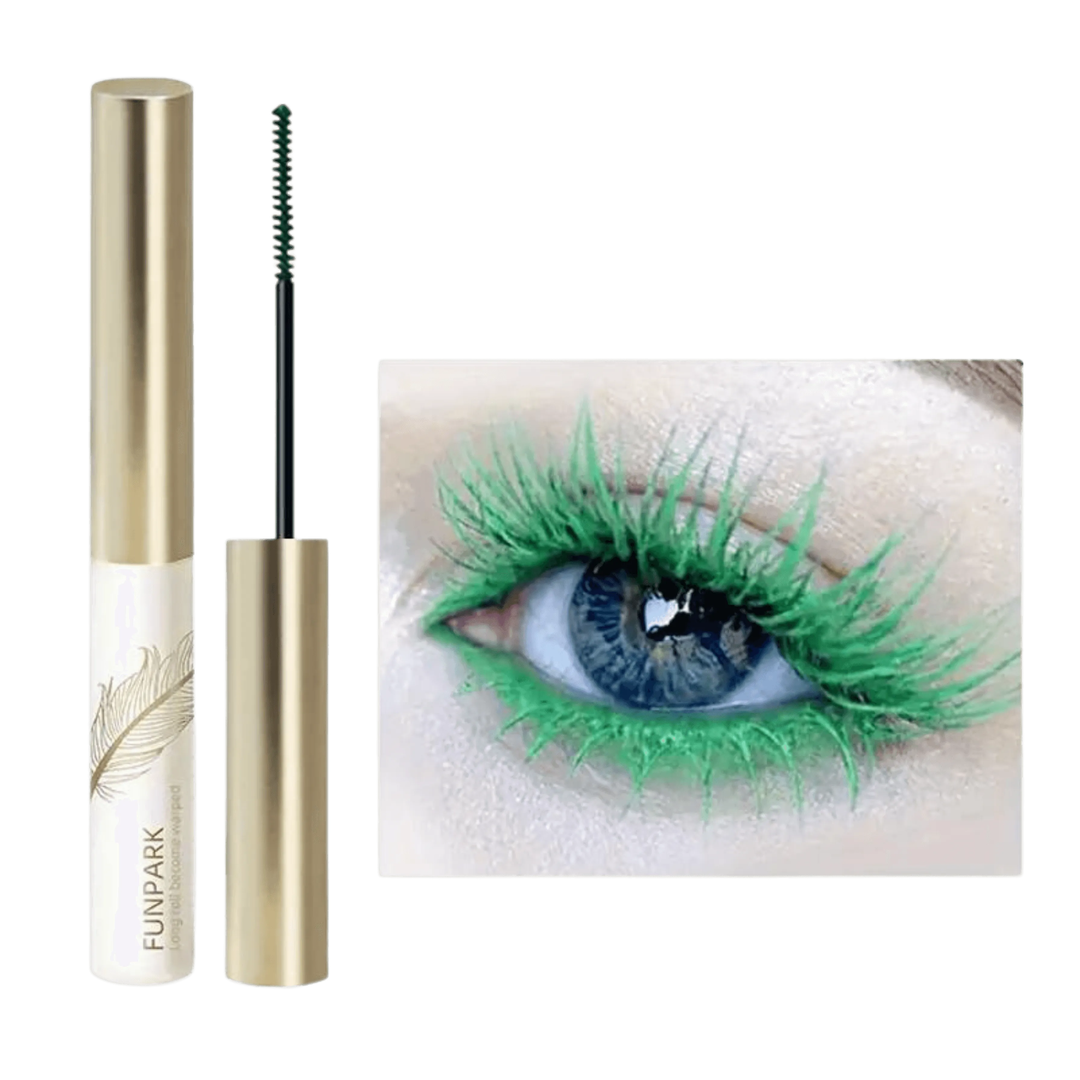 Mascara farbig