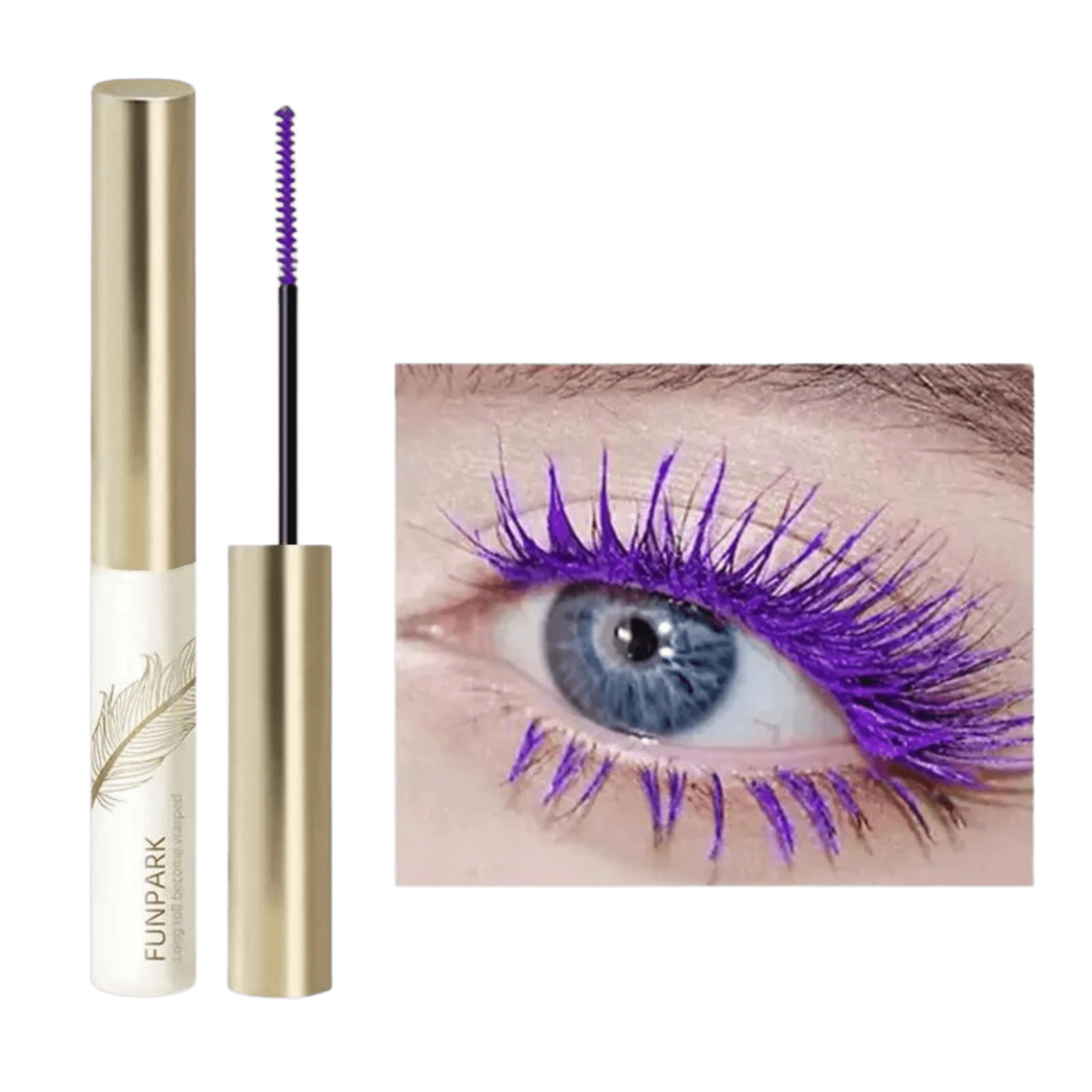 Mascara farbig