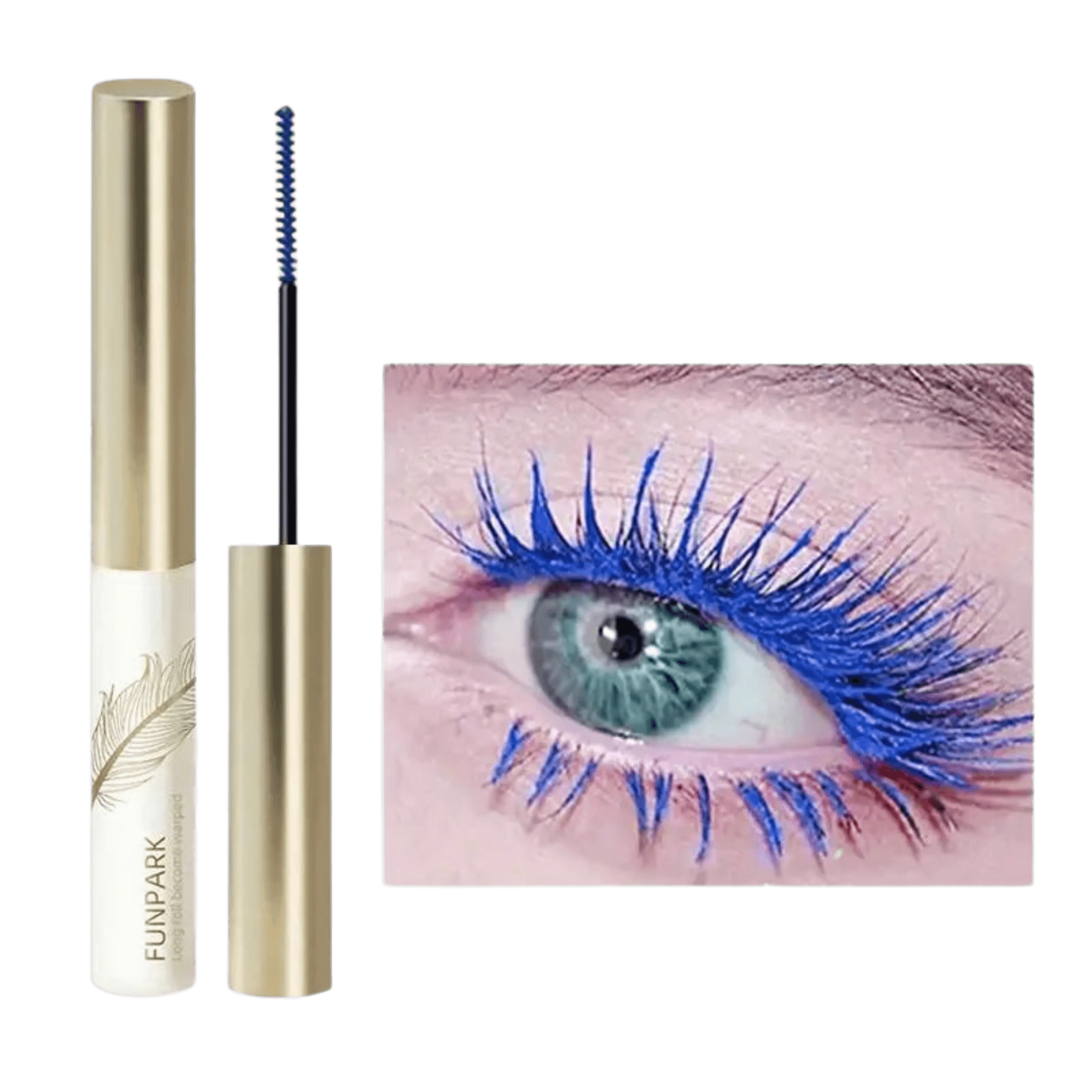 Mascara farbig