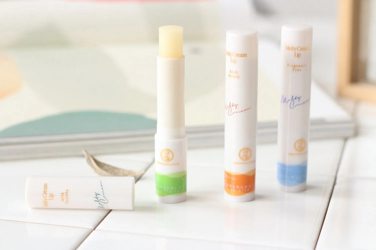 Mentholatum Melty Cream Lip Balm Fragrance Free