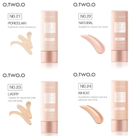 OTWOO BB Cream Beauty Skin Nude Effect Lasting Performance Foundation 30ml