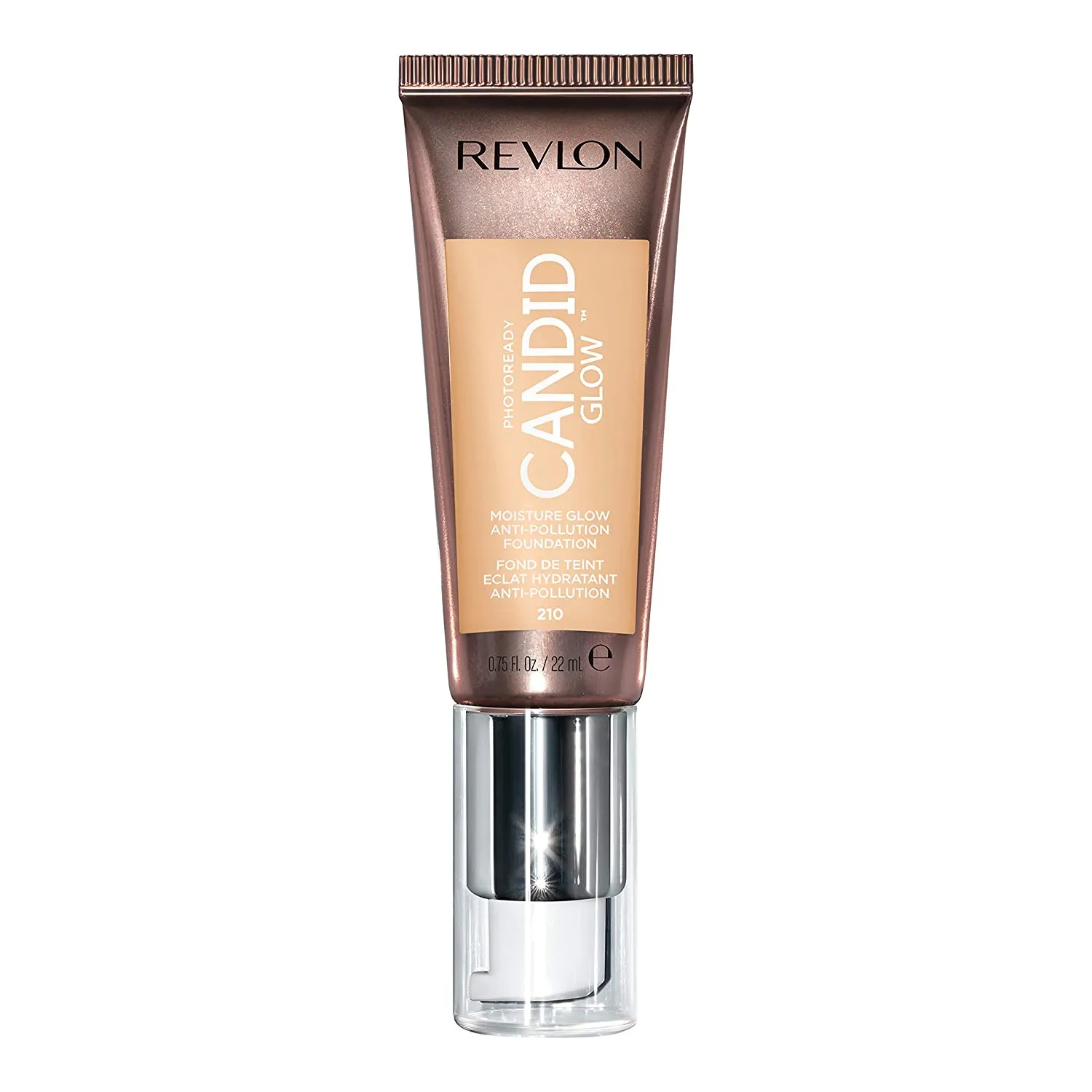 REVLON - PhotoReady Candid Glow Moisture Glow Foundation Natural Ochre 210 - 0.75 fl oz (22 ml)
