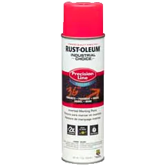 Rust-Oleum® System Water-Based Precision Line Marking Paint Fluorescent Pink
