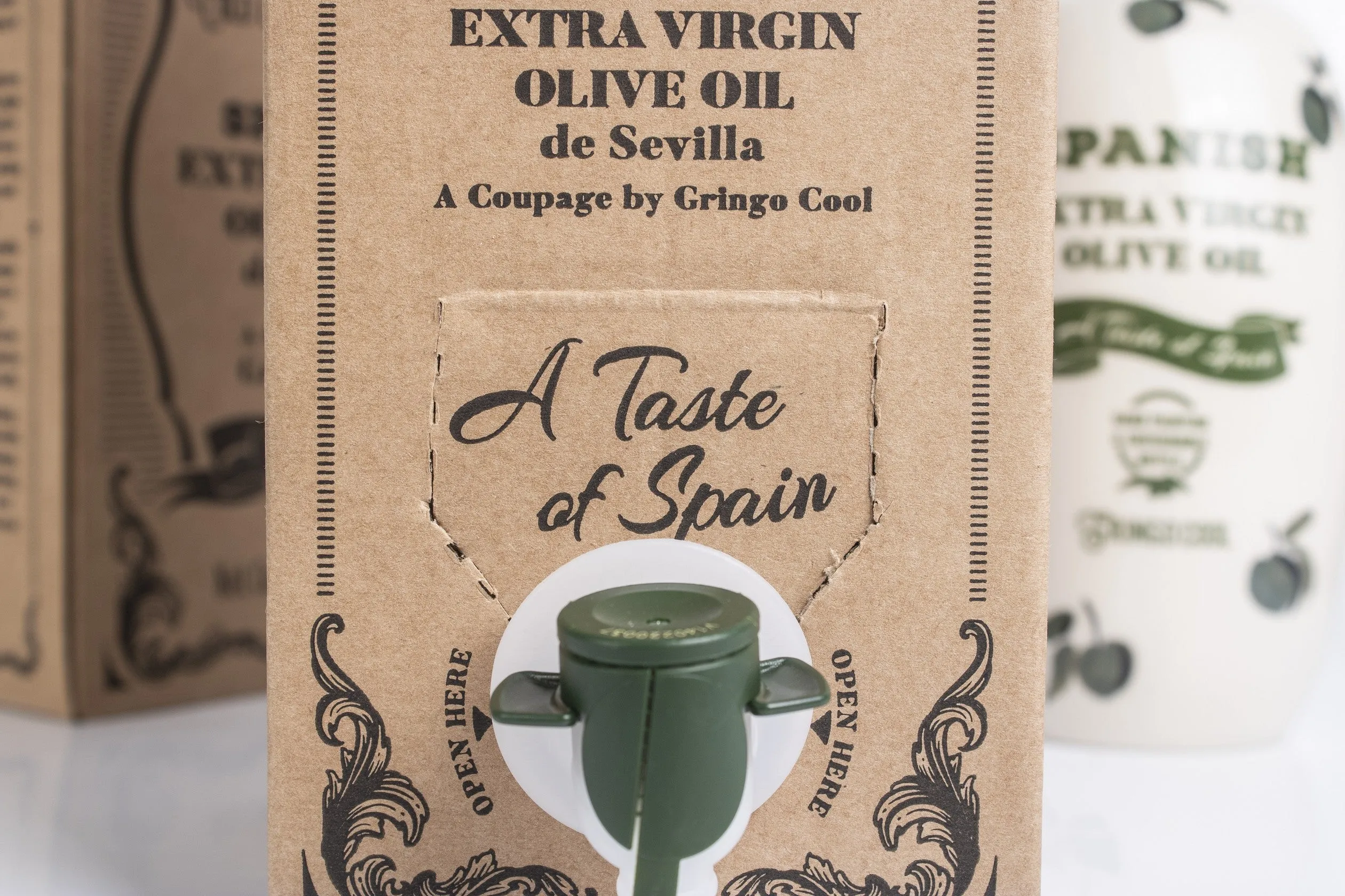 Spanish Extra Virgin Olive Oil - De Sevilla (2 liter box)