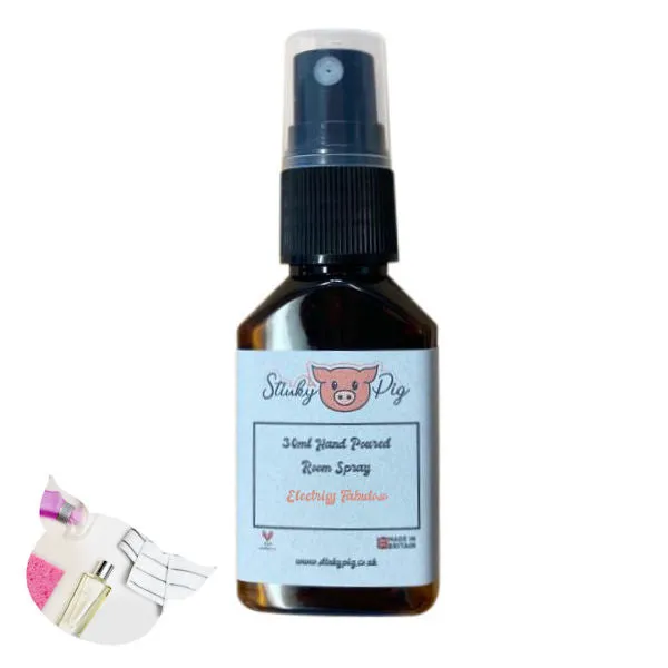 Stinky Pig Highly Scented Small Room Spray - 30ml Electrify