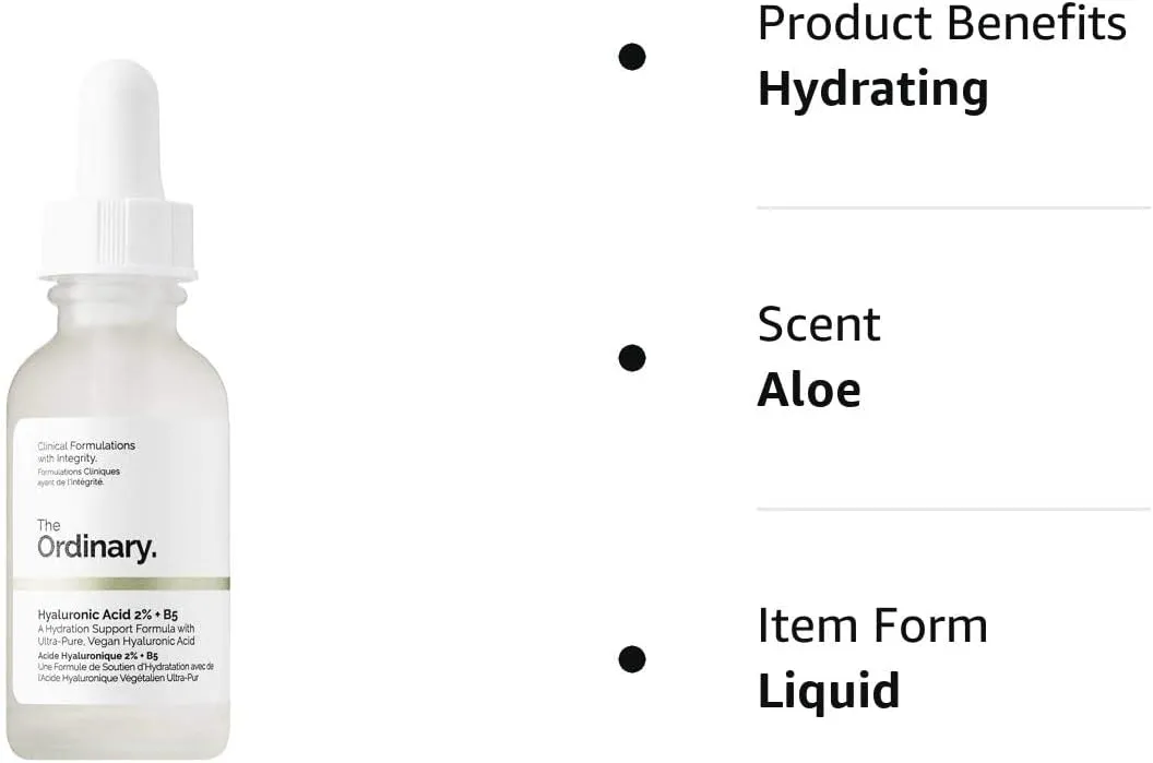 The Ordinary Hyaluronic Acid 2%   B5 30ml