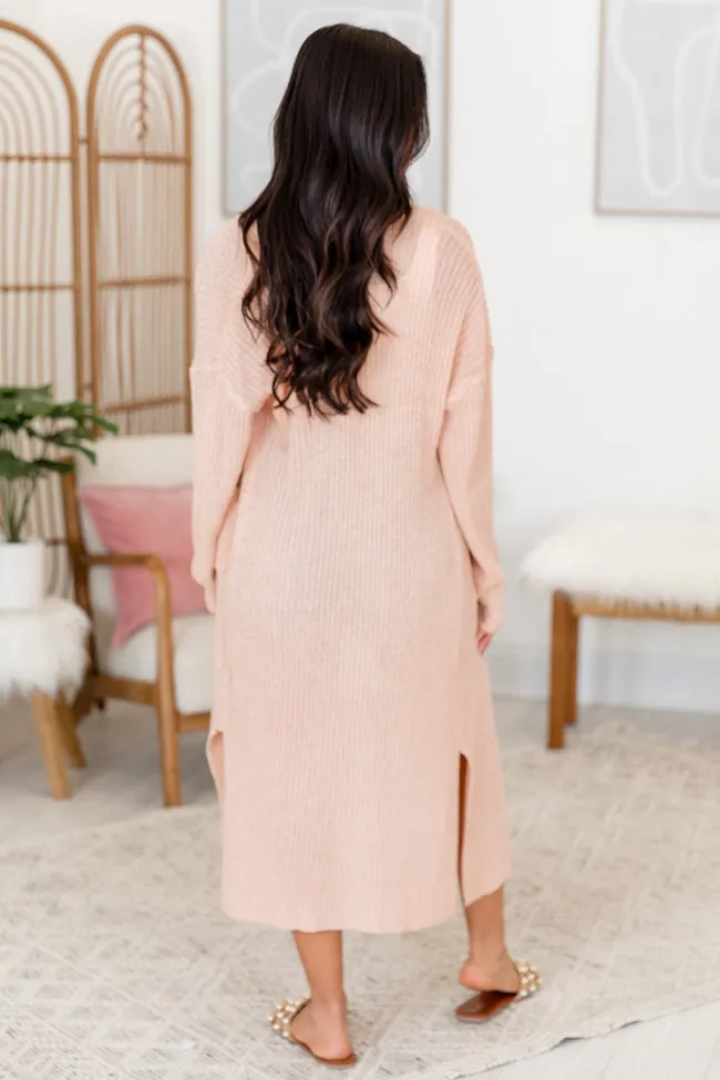 You Made Me Blush Long Cardigan FINAL SALE